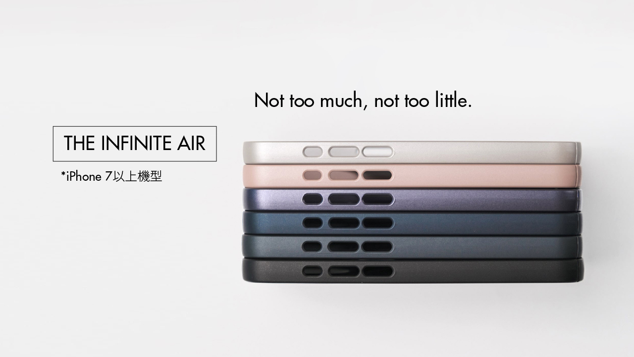 日本Casefinite iphone手機殼THE INFINITE AIR